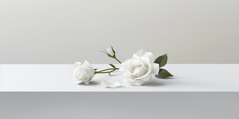 white tulips in vase