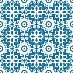 pattern batik flower damask ethnic boho ikat texture tribal geometric background