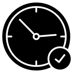 Efficiency Glyph Icon