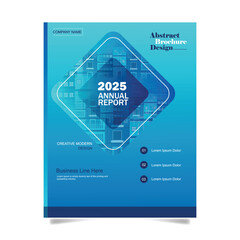 Annual report brochure flyer design template, Leaflet presentation, book cover