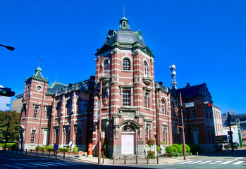 Obraz premium 岩手銀行赤レンガ館（岩手県・盛岡市）
