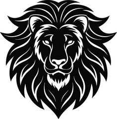 lion head vector illustration
