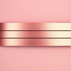 Fototapeta premium Luxury Rose Gold A soft abstract metallic background with a warm rose gold gradient, subtle reflections, and elegant shine, perfect for feminine and high-end designs