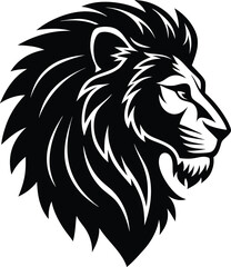 lion head vector illustration