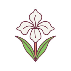 Artistic wildflower floral composition