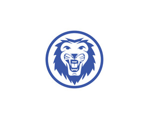 Lion logo design vector template. Lions