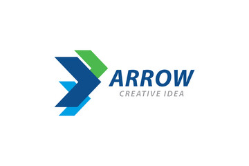 Creative Arrow Logo and Icon Template