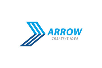 Creative Arrow Logo and Icon Template