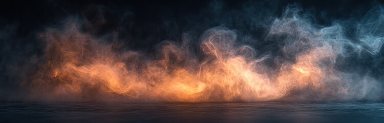 Mystical Smoke: A Visually Stunning Abstract Representation of Mystery, Curiosity and Intrigue. Perfect for Science, Technology, Art and Abstract Concepts in Print or Digital Media.