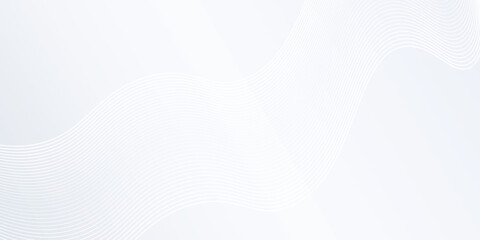 Vecotr lines background with flowing lines. Digital future technology concept illustration art