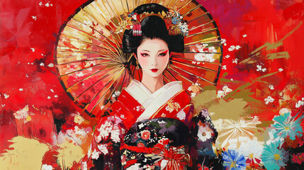 江戸時代,花魁,日本伝統,文化,芸妓,着物