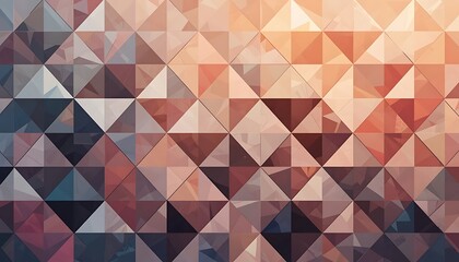 Fototapeta premium Abstract Geometric Triangle Pattern Design