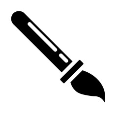 paintbrush solid icon
