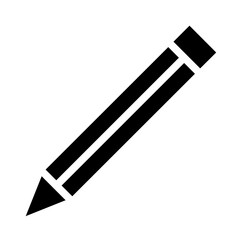 pencil solid icon