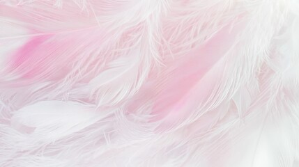 Ethereal Fractal Feather Ballet - Mesmerizing Pastel Arcs on White Background | Ultra-Detailed Cinematic Beauty