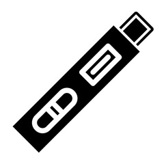 Test pack glyph icon