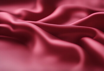 Obraz premium space smooth background wavy deep silk copy red wave february 14 border frame texture abstract passionate luxurious elegant clothes satin fabric material luxury design velvet shiny curve drapery