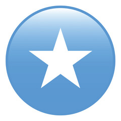 Somalia flag. Somalia circle flag logo 3d icon computer vector illustration design