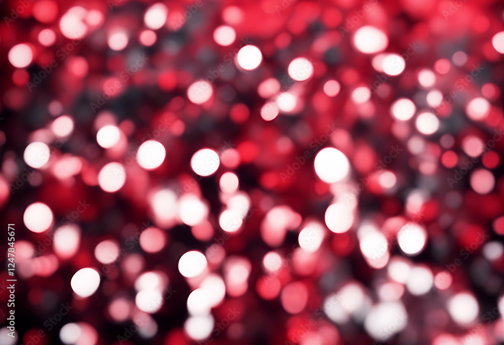 Aufkleber black blurred gradient background effect red color grainy texture space copy abstract dark noise glo