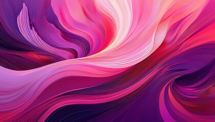 Dynamic Abstract Love Lines Background in Vibrant Pink and Purple Hues for Modern Valentine’s Day Digital Art, Social Media Banners, and Promotional Campaigns