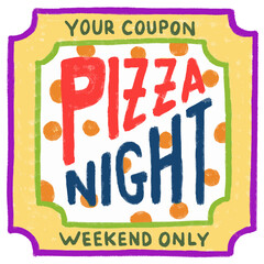 Pizza Night Coupon for Weekend Only