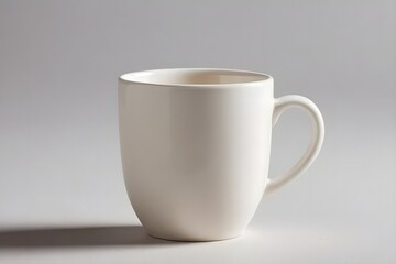 Fototapeta premium White glass, White cup