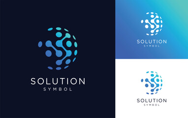 Technology logo design 