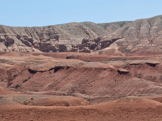 beautiful view of the desert 