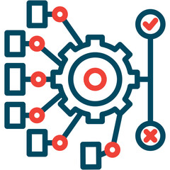 Obraz premium Generative Adversarial Networks Icon