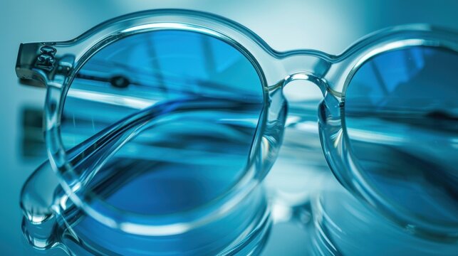Glasses: Glasses, with lenses made of glass or plastic, are designed to correct vision impairments and shield eyes from sunlight, enhancing both function and appearance.
