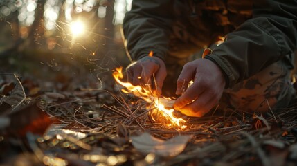 Adventure Survival: In survival situations, fire provides warmth, light, and a way to signal for help, increasing chances of survival and rescue in wilderness areas.