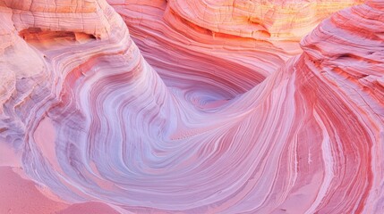 Obraz premium Serene Winding Canyon Trail Carved by Centuries of Natural Forces