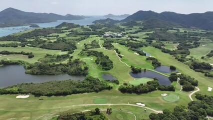 Experience Kau Sai Chau Public Golf Course in Hong Kong, featuring stunning sea views, 18-hole and a commitment to environmental conservation, making it the perfect destination for golf enthusiasts 