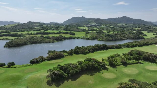 Experience Kau Sai Chau Public Golf Course in Hong Kong, featuring stunning sea views, 18-hole and a commitment to environmental conservation, making it the perfect destination for golf enthusiasts 