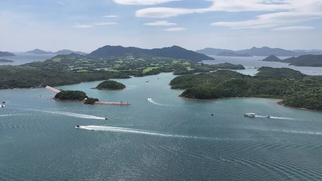 Experience Kau Sai Chau Public Golf Course in Hong Kong, featuring stunning sea views, 18-hole and a commitment to environmental conservation, making it the perfect destination for golf enthusiasts 