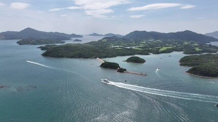 Experience Kau Sai Chau Public Golf Course in Hong Kong, featuring stunning sea views, 18-hole and a commitment to environmental conservation, making it the perfect destination for golf enthusiasts 