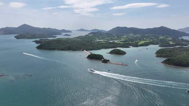 Experience Kau Sai Chau Public Golf Course in Hong Kong, featuring stunning sea views, 18-hole and a commitment to environmental conservation, making it the perfect destination for golf enthusiasts 