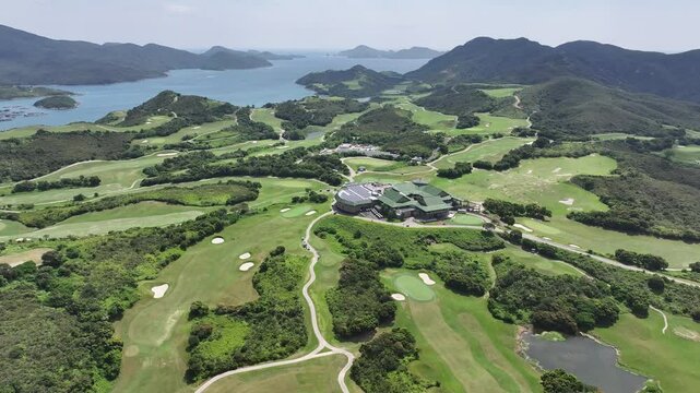 Experience Kau Sai Chau Public Golf Course in Hong Kong, featuring stunning sea views, 18-hole and a commitment to environmental conservation, making it the perfect destination for golf enthusiasts 