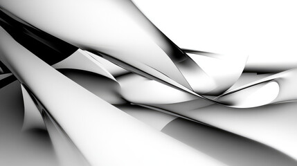 Striking Minimalist Desktop Wallpaper, Abstract Architecture, Clean Lines, Geometric Shapes, Monochrome, for Modern Sophistication.