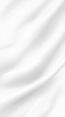 Smooth white abstract background with gentle waves