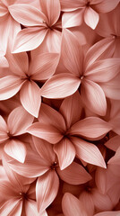 Obraz premium Seamless floral pattern with pink flowers creating soothing background