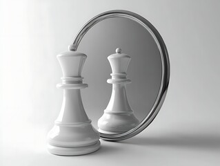 Queen Reflects in Mirror, Strategic Choice