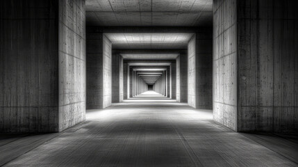 Striking Minimalist Desktop Wallpaper, Abstract Architecture, Clean Lines, Geometric Shapes, Monochrome, for Modern Sophistication.