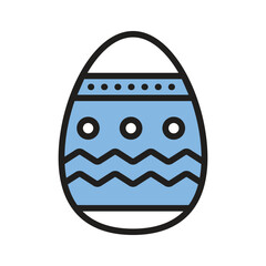 Get this amazing icon of easter egg in modern style