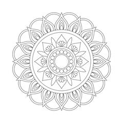 Mandala Coloring Page