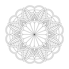 Mandala Coloring Page