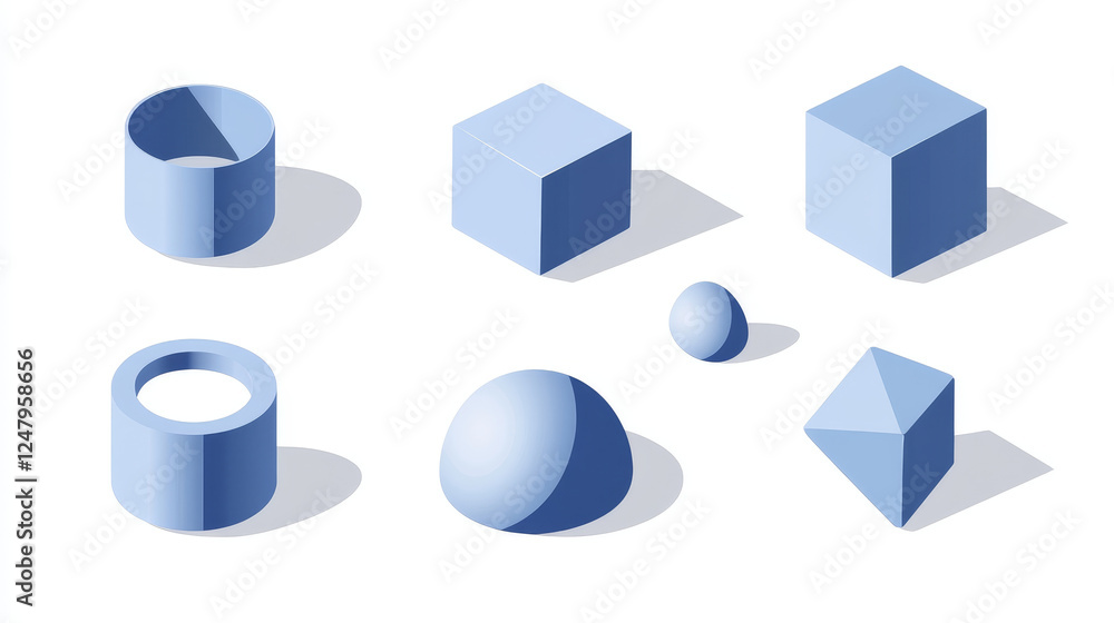 Poster set of round and square shadow effects. vector shadows isolated.vector illustration eps10