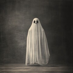 Cultural ghost symbolism isolated
