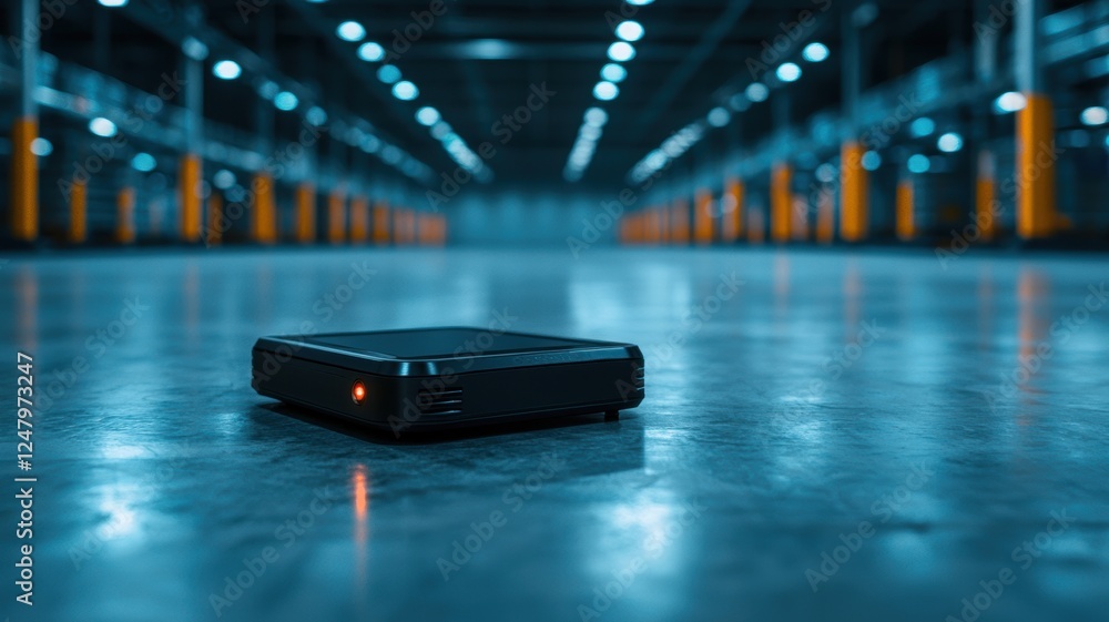 Poster autonomous robotic system assisting in logistics operations in modern warehouse