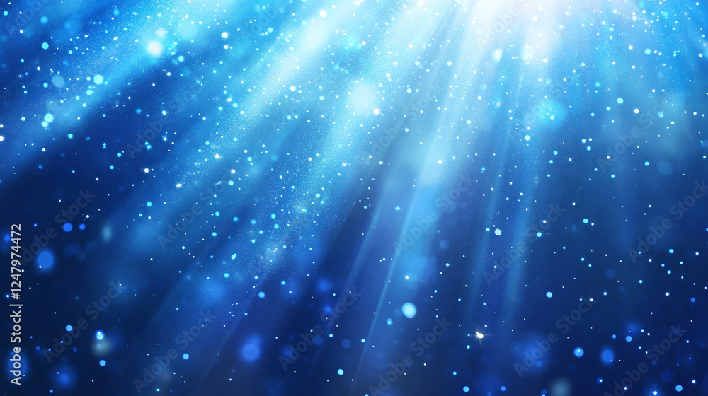 Poster blue explode glow shine and light ray burst vector effect set isolated on transparent background. ma